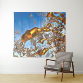 Tapisserie de crayons d'or (En situation (horizontale))