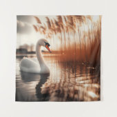 Tapisserie de cygne blanc (Devant)