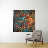 tapisserie de décoration bohème (En situation (horizontale))