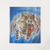 Tapisserie de désintégration des vaisseaux spatiau (Devant)