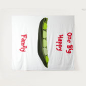 Tapisserie de famille heureuse (Devant (Horizontal))