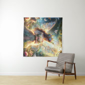 Tapisserie de fées et de chats (En situation (horizontale))