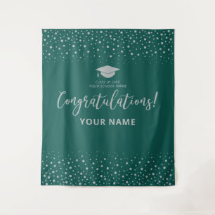 Tapisserie de Félicitations de Remise de Diplôme A