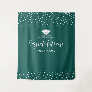 Tapisserie de Félicitations de Remise de Diplôme V