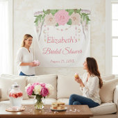 Tapisserie de Fête de Fiançailles Bohème Florale a