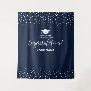 Tapisserie de Fête de Remise de Diplôme avec Confe