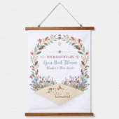 Tapisserie de fleurs de pré pastel (Recto)