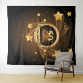 Tapisserie de fond de bannière pour fête d'anniver (En situation (horizontale))