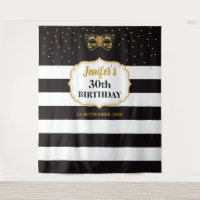 Tapisserie de fond de fête d'anniversaire de bal m