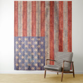Tapisserie de fond de photo de drapeau américain (En situation)