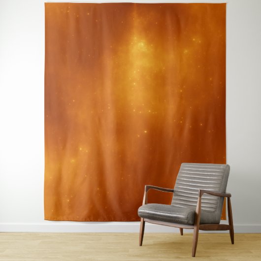 Tapisserie de fond de photo Halloween orange uni (En situation)