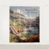 Tapisserie de fond de scène du Colisée romain anti (Devant)