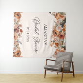 Tapisserie de fond pour mariage d'automne Terracot (En situation (horizontale))