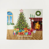 Tapisserie de fond pour photo de vacances de Noël  (Devant (Horizontal))