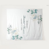 Tapisserie de fond pour photos de Baby Shower (Devant (Horizontal))