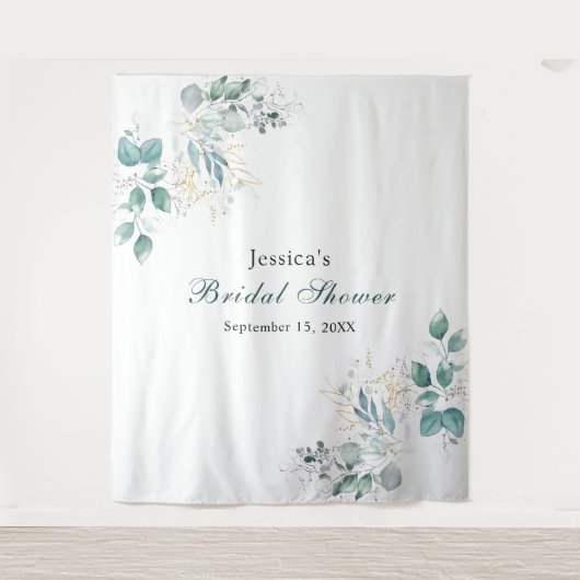 Tapisserie de fond pour photos de Baby Shower (Devant)