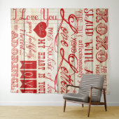 Tapisserie de fond pour photos de la Saint-Valenti (En situation (horizontale))