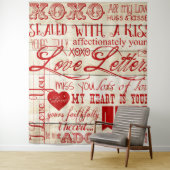 Tapisserie de fond pour photos de la Saint-Valenti (En situation)