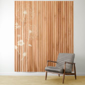 Tapisserie de fond rustique en bois (En situation)