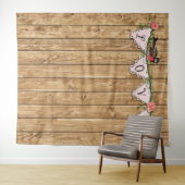 Tapisserie de fond rustique en bois pour photo (En situation (horizontale))