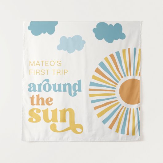 Tapisserie de fond Sun Party (Devant)