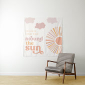 Tapisserie de fond Sun Party (En situation)