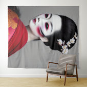 Tapisserie de Geisha (En situation (horizontale))