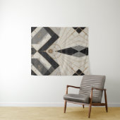 Tapisserie de géométrie de régal (En situation (horizontale))