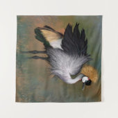 Tapisserie de graine couronnée (Devant (Horizontal))