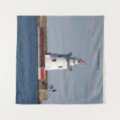Tapisserie de Harbour Beach Lighthouse (Devant (Horizontal))