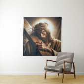 Tapisserie de Jésus de Pâques (En situation)