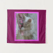 Tapisserie de Kitten blanc (Devant (Horizontal))