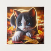 Tapisserie de Kitten d'automne (Devant)