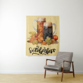 Tapisserie de la bière Oktoberfest (En situation)