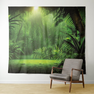 Tapisserie de la forêt tropicale