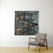 Tapisserie de la maison de sorcières (En situation (horizontale))