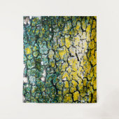 Tapisserie de la nature verte et jaune (Devant)