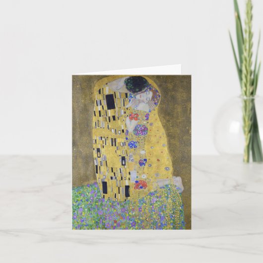 Tapisserie de l'amour : un baiser en or de Klimt V (Devant)