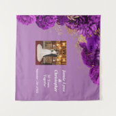 Tapisserie de l'anniversaire du Mariage de fleurs  (Devant (Horizontal))