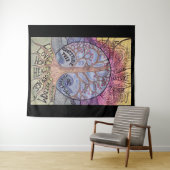 Tapisserie de l'arbre de Gratitude (En situation (horizontale))