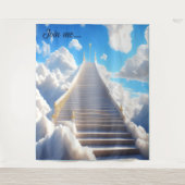 Tapisserie de l'escalier vers le ciel Fond (Devant)