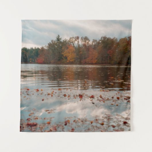Tapisserie de l'étang d'automne (Devant)