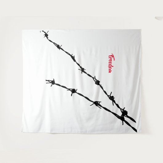 Tapisserie de liberté (Devant (Horizontal))