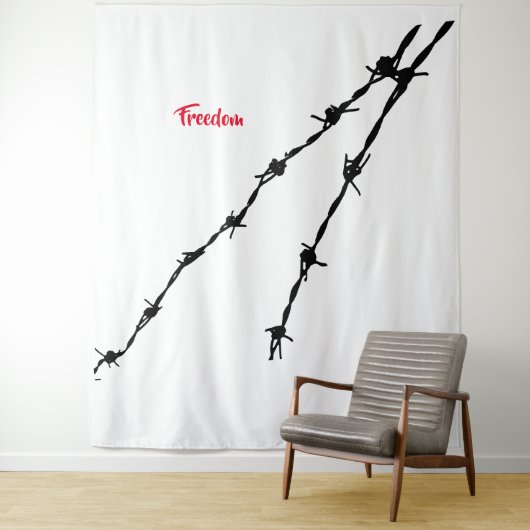 Tapisserie de liberté (En situation)