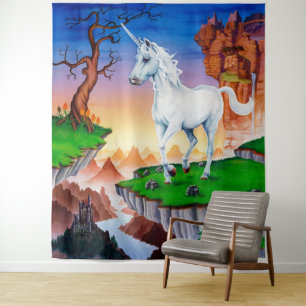 Tapisserie de licorne d'imaginaire géant 