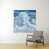 Tapisserie de lion et d'agneau (En situation)