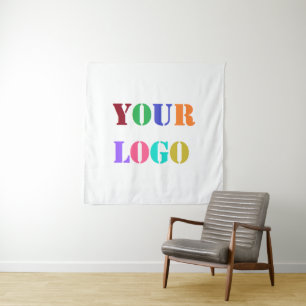 Tapisserie de logo personnalisée Votre personnalis