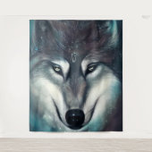 Tapisserie de loup magique (Devant)