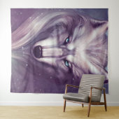 Tapisserie de loup spirituel (En situation (horizontale))