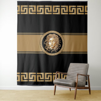Tapisserie de luxe Medusa Gold